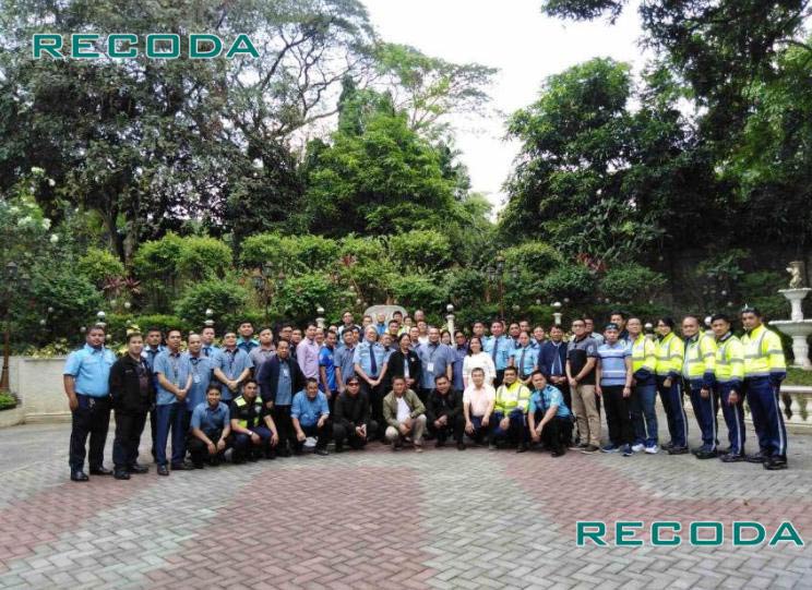 Cámaras corporales RECODA 4G personalizadas para la Oficina de Transporte Terrestre de Filipinas